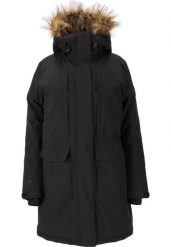Parka dla kobiet Whistler Bluff Pro. Czarne parki damskie Whistler, na zimę, l, bez wzorów, z materiału, eleganckie, bez kaptura. Za 596.00 zł.