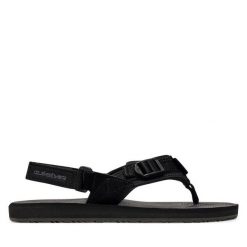 Sandały Quiksilver. Czarne sandały męskie Quiksilver, bez zapięcia. Za 139.99 zł.