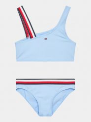 Tommy Hilfiger Strój kąpielowy Bralette UG0UG00635 Niebieski. Niebieskie stroje kąpielowe dla dziewczynek Tommy Hilfiger, bez wzorów, z syntetyku. Za 229.99 zł.
