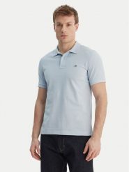 Gant Polo Shield 2220 Niebieski. Niebieskie koszulki polo męskie GANT, m, bez wzorów, z bawełny, bez ramiączek. Za 378.99 zł.