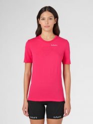 Airstream Running T-Shirt. Czerwone t-shirty damskie UYN, m, bez wzorów, bez kołnierzyka. Za 130.49 zł.