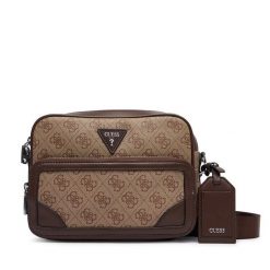 Saszetka Guess. Brązowe saszetki męskie Guess, młodzieżowe, małe. Za 414.99 zł.