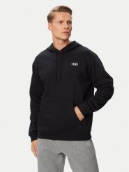 Under Armour Bluza Ua Rival 6013448 Czarny Regular Fit. Czarne bluzy męskie Under Armour, m, bez wzorów, z bawełny, bez kaptura. Za 239.99 zł.