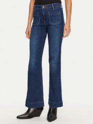 Wrangler Jeansy 112351028 Granatowy Flare Fit. Niebieskie jeansy damskie Wrangler. Za 399.00 zł.