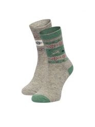 GINO ROSSI Skarpety długie CEO_BR_GR_004_W_AW25 (2 PACK) Szary. Szare skarpety damskie Gino Rossi, bez wzorów, z poliesteru. Za 29.99 zł.