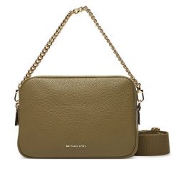 Torebka MICHAEL Michael Kors. Brązowe listonoszki damskie MICHAEL Michael Kors, bez wzorów, bez dodatków. Za 789.99 zł.