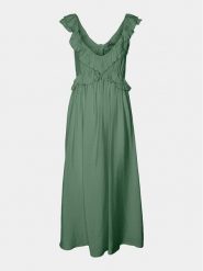 Vero Moda Sukienka letnia Josie 10303761 Zielony Regular Fit. Zielone sukienki damskie Vero Moda, na lato, m, bez wzorów, z wiskozy, bez kołnierzyka, bez ramiączek. Za 119.99 zł.
