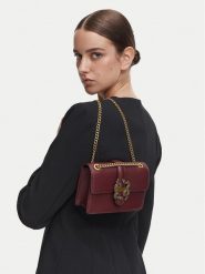 Just Cavalli Torebka Iconic Snakes 81RA4BA3 ZSA89 Czerwony ciemny. Czerwone torebki do ręki damskie Just Cavalli, bez wzorów, ze skóry, bez dodatków. Za 819.99 zł.