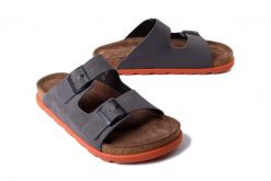 RIEKER 21190-40 grey, klapki męskie. Szare klapki męskie Rieker. Za 287.92 zł.