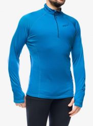 Bluza polarowa męska Inov-8 VentureLite Mid HZ. Niebieskie bluzy męskie Inov-8, m, bez wzorów, z polaru, bez kaptura. Za 197.99 zł.