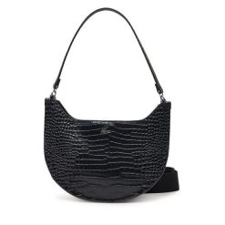 Torebka Lacoste. Czarne torebki do ręki damskie Lacoste, bez wzorów, klasyczne, bez dodatków. Za 559.99 zł.