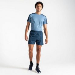 Szorty do biegania męskie Surrect Dare. Niebieskie krótkie spodenki sportowe męskie Dare 2b, m, bez wzorów, do biegania. Za 210.00 zł.