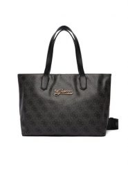 Guess Torebka J6RZ13 WFMF0 Czarny. Czarne torebki do ręki damskie Guess, z aplikacjami, ze skóry, bez dodatków. Za 329.99 zł.