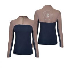 Bluzka techniczna do jazdy konnej JD ATTACK Jasmine. Niebieskie bluzki damskie JD ATTACK, l, bez wzorów, z tkaniny, bez kołnierzyka, bez ramiączek. Za 269.00 zł.