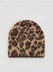 Czapka z wełną alpaki - wielobarwny. Czapki i kapelusze damskie Reserved, bez wzorów, z wełny. Za 69.99 zł.