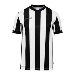 Koszulka sportowa męska Uhlsport Retro Stripe. Białe koszulki sportowe męskie Uhlsport, m, bez wzorów, z poliesteru, bez kołnierzyka, bez ramiączek, do piłki nożnej. Za 184.00 zł.