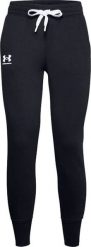 Under Armour Spodnie UA Rival Fleece Joggers 1356416 001 1356416 001 czarny S. Czarne spodnie sportowe damskie Under Armour, s, bez wzorów. Za 195.65 zł.