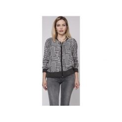 Rozpinany sweter, SWE151 grafit/ecru MKM. Kardigany damskie marki Mkm swetry. Za 148.00 zł.