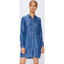 Noisy May - Sukienka. Szare sukienki damskie Noisy may, z lyocellu, casualowe. W wyprzedaży za 119.90 zł.