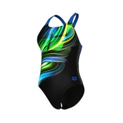 Damski kostium kąpielowy 1-częściowy Arena Bloom Pro Back. Czarne kostiumy jednoczęściowe damskie Arena, l, bez wzorów, z elastanu, klasyczne, do pływania. Za 241.99 zł.