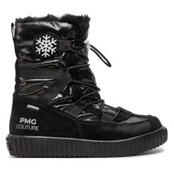 Śniegowce Primigi. Czarne śniegowce dziewczęce Primigi, z gore-texu, bez zapięcia. Za 519.99 zł.