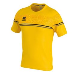 Jersey Errea diamantis maglia. Czarne koszulki sportowe męskie ERREA, m, bez wzorów, z jersey, bez kołnierzyka, bez ramiączek, na fitness i siłownię. Za 195.75 zł.