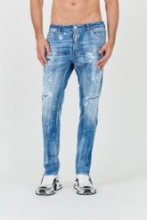 DSQUARED2 Błękitne męskie jeansy Cool Guy Jean, Rozmiar 48. Niebieskie jeansy męskie Dsquared2. W wyprzedaży za 2,249.99 zł.