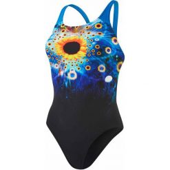 Speedo Strój Placement Digital Powerback Black/Danube/Mango/Light Adriatic/Jade 34. Kostiumy jednoczęściowe damskie marki Speedo. W wyprzedaży za 179.00 zł.