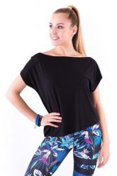 Bluza na fitness damska 2skin SENSUAL BLACK. Czarne bluzy sportowe damskie 2SkIN, uniwersalny, bez wzorów, z materiału, bez kaptura, na fitness i siłownię. Za 89.00 zł.