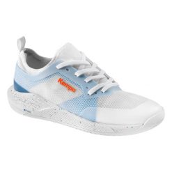 Buty halowe Kempa Kourtfly. Białe buty sportowe męskie Kempa, bez zapięcia, do piłki ręcznej. W wyprzedaży za 426.00 zł.