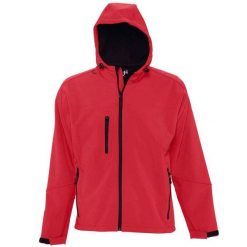 Męska Kurtka Soft Shell Replay Z Kapturem. Czerwone kurtki sportowe męskie SOL'S, m, bez wzorów, trekkingowe. Za 335.99 zł.