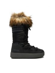 Moon Boot Śniegowce Ltrack Monaco Wp 80D2450190 Czarny. Czarne śniegowce i trapery damskie Moon Boot, ze skóry. Za 1,099.00 zł.