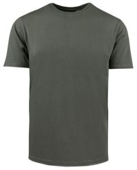Męski T-Shirt -Brave Soul- Delikatny Efekt Sprania Tkaniny - Khaki. Zielone t-shirty męskie Brave Soul, na lato, l, bez wzorów, z bawełny, casualowe, bez kołnierzyka. Za 59.00 zł.
