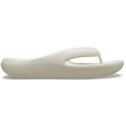 Crocs Mellow Recovery Flip. Brązowe skarpety damskie Crocs, bez wzorów. Za 224.96 zł.