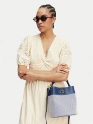 Furla Torebka Amelia M Bucket WB01953 BX4421 CN 4296S Granatowy. Niebieskie torebki do ręki damskie Furla, bez wzorów, ze skóry, bez dodatków. Za 1,529.00 zł.