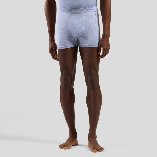 Bokserki męskie Odlo PERFORMANCE LIGHT - RAIN DYE. Niebieskie bokserki męskie Odlo, m, bez wzorów. Za 199.99 zł.