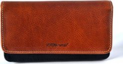 Verona VERONA Tattoo skórzany portfel damski 343D 343D. Portfele damskie Verona, bez wzorów. Za 169.00 zł.