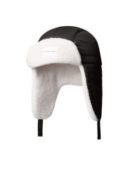 Calvin Klein Jeans Czapka Blocked IU0IU00761 Czarny. Czarne czapki dla dzieci Calvin Klein Jeans, na zimę, bez wzorów, z jeansu. Za 149.99 zł.