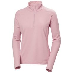 Damska bluza dresowa 1/2 z zamkiem błyskawicznym Helly Hansen Tyri. Czerwone bluzy sportowe damskie Helly Hansen, bez wzorów, z dresówki, bez kaptura, do biegania. Za 362.50 zł.