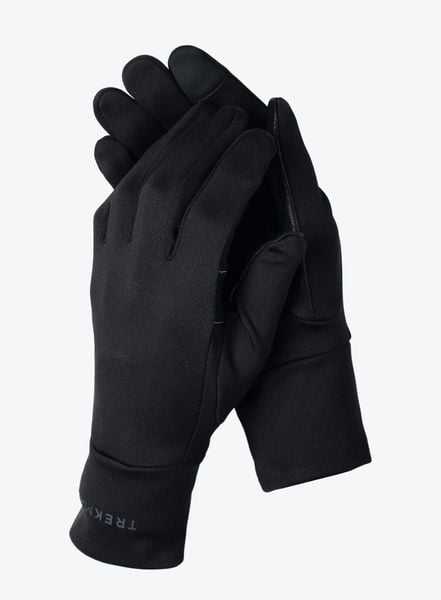 Rękawiczki do smartfona Trekmates Ullscarf Gloves. Czarne rękawiczki męskie TREKMATES, bez wzorów, ze skóry. Za 83.90 zł.