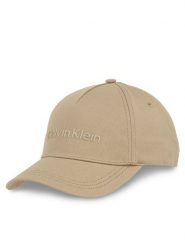Calvin Klein Czapka z daszkiem Ck Must Bb Cap K50K511987 Beżowy. Brązowe rękawiczki męskie Calvin Klein, bez wzorów, z bawełny. Za 99.99 zł.