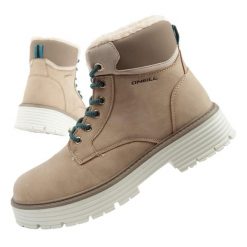 Buty trapery zimowe damskie O'neill ocieplane. Brązowe śniegowce i trapery damskie O'Neill, z gumy. Za 239.00 zł.