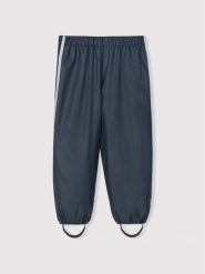 Reima Spodnie przeciwdeszczowe Oja 5100027A Granatowy Regular Fit. Niebieskie spodnie materiałowe dla chłopców Reima, bez wzorów, z syntetyku. Za 119.99 zł.