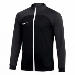 Męska Kurtka Dresowa Academy Pro DriFIT. Czarne kurtki sportowe męskie Nike, m, bez wzorów, z dresówki, na fitness i siłownię, dri-fit (nike). Za 119.00 zł.