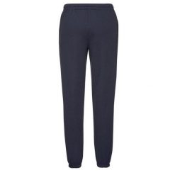 Męskie Spodnie Do Biegania Z Elastycznymi Mankietami. Szare spodnie sportowe męskie Fruit of the Loom, m, bez wzorów, do biegania. Za 85.99 zł.