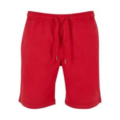 Szorty Urban Classics Stretch Twill. Czerwone szorty męskie Urban Classics, m, bez wzorów, z bawełny, eleganckie. Za 127.20 zł.