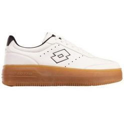 Damskie Buty Sportowe Iskar Ze Skóry Syntetycznej. Białe obuwie sportowe damskie Lotto, trekkingowe. Za 170.99 zł.