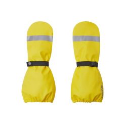 Mitenki dla dzieci Reima Kura. Żółte rękawiczki dziecięce Reima, bez wzorów. Za 51.99 zł.