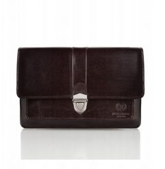 Saszetka męska do ręki skórzana Paolo Peruzzi T-21-BR. Saszetki męskie Paolo Peruzzi. Za 229.92 zł.