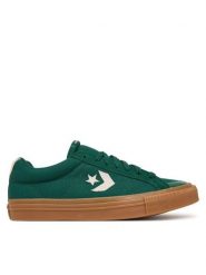Converse Tenisówki Sport Casual A19258C Zielony. Zielone trampki męskie Converse, bez wzorów, z materiału, casualowe, bez zapięcia. Za 259.99 zł.
